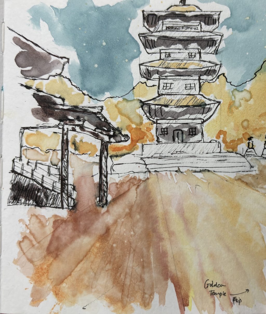 Golden Temple: Ghost of Tsushima |&nbsp;Sketch